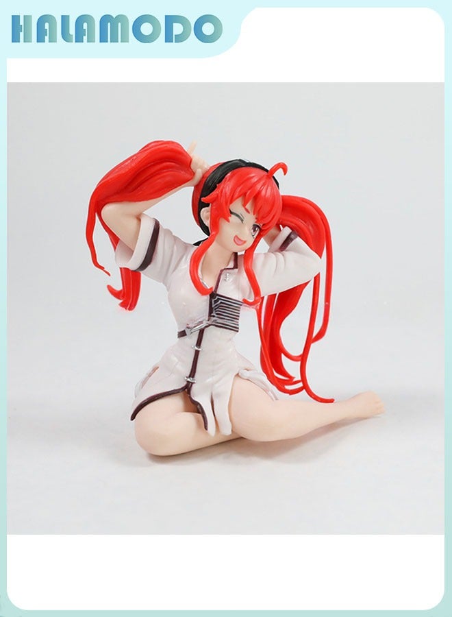 Mushoku Tensei Anime Figurine Model of Sitting Beautiful Girl Magician Alice from Another World, an Excellent Decoration for Both Car Dashboards and Desktops 10 cm - Image 2