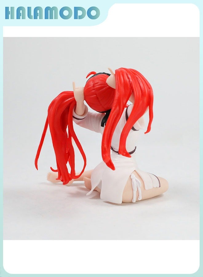 Mushoku Tensei Anime Figurine Model of Sitting Beautiful Girl Magician Alice from Another World, an Excellent Decoration for Both Car Dashboards and Desktops 10 cm - Image 5