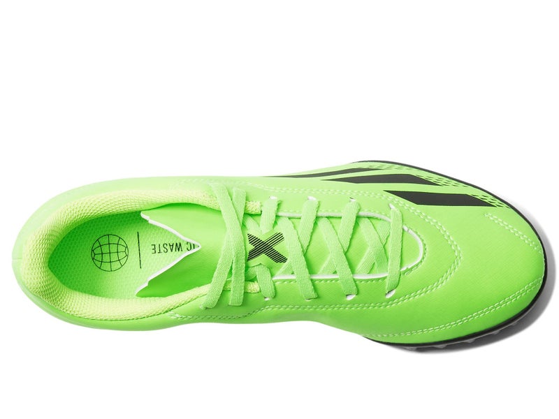 adidas Unisex X Speedportal.4 Turf Soccer Shoe, Solar Green/Solar Red/Solar Yellow, 13.5 US Men - Image 3