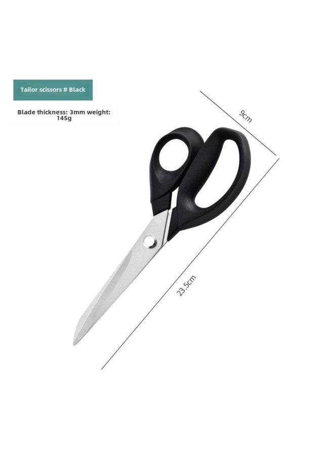 Seam-free Tailoring Scissors Tailor-made Diy Hand-made Toothcloth Scissors Stainless Steel Scissors For Industrial Use-Specification: Tailoring Scissors 3mm - Image 1