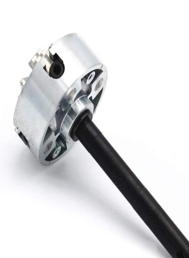 CfoPiryx Z011 3-Jaw Lathe Chuck, 10-35mm Zinc Alloy Mini Self-Centering Wood Turning Chuck With Connecting Rod for Mini Lathe, Power Accessories - Image 2