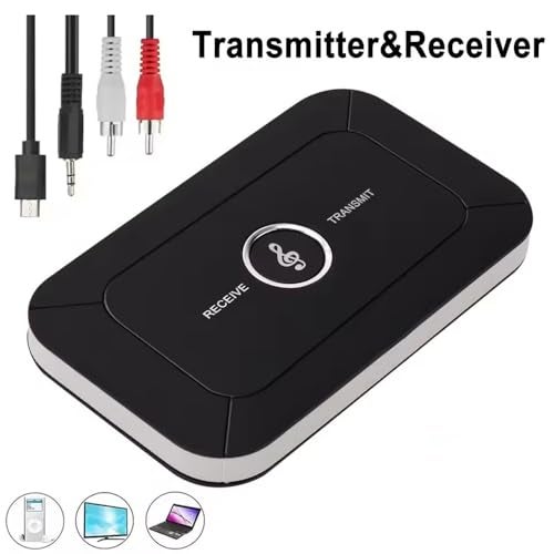 Etzin Bluetooth 2 in 1 Audio Receiver/Transmitter Music Sound Adapter with 3.5 mm Output and BT-4.1 for TV/Home Stereo System Headphones Speakers EPL-831WA. - Image 2