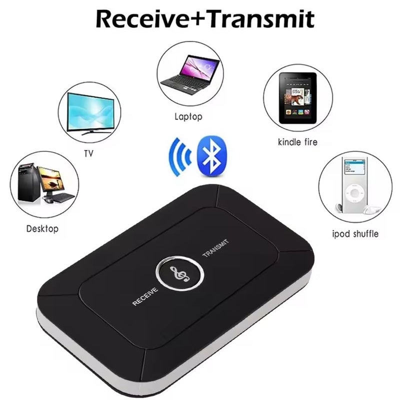 Etzin Bluetooth 2 in 1 Audio Receiver/Transmitter Music Sound Adapter with 3.5 mm Output and BT-4.1 for TV/Home Stereo System Headphones Speakers EPL-831WA. - Image 5