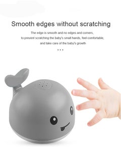 Generic Baby Bath Toys Rechargeable Pool Bathroom Baby Toy with Double Layer Waterproof Light Up Whale Spray Water Bathtub Toys for Toddlers Infant Kids Boys Girls  - Image 3