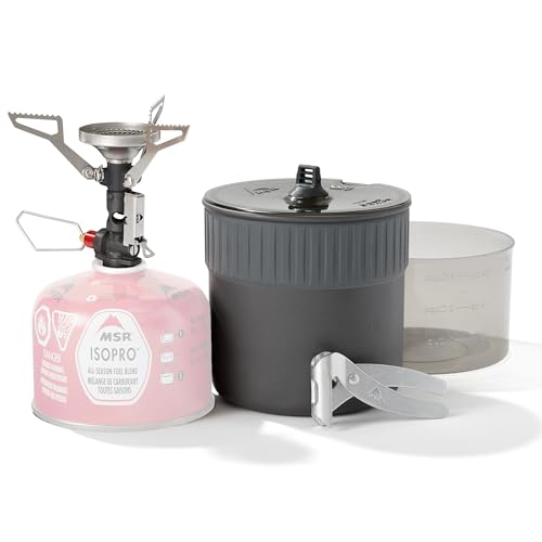 MSR PocketRocket Deluxe Ultralight Camping and Backpacking Stove Kit - Image 1