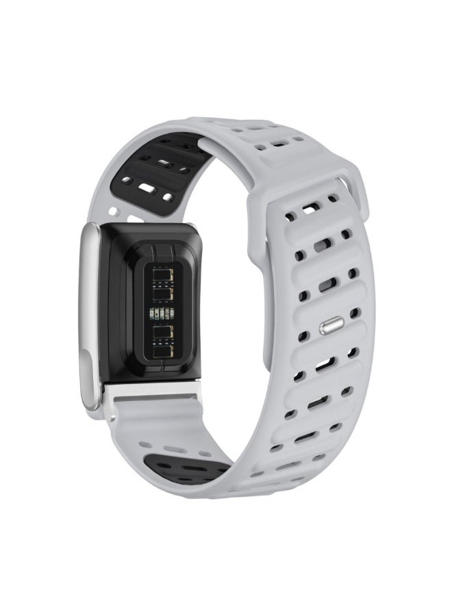 RinGinG Rugged Comfort Silicone Wristband Compatible with WHOOP 5, MG Band – Waterproof and Sweatproof, for Men and Women with Metal Frame Connector - Image 2