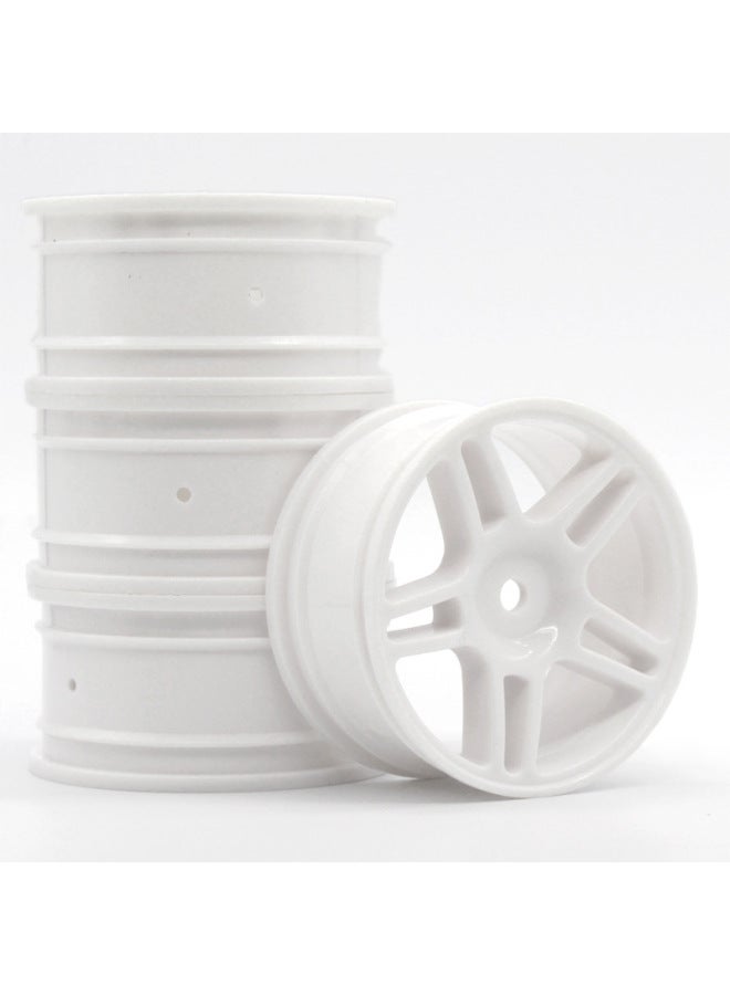 1:10 Flat Running Wheel Hub MoDel Car Drift Wheel Frame Oil AnD Electricity Rv Drift Racing Competition HSP Sakura D3D4-Color:Red  - Image 4