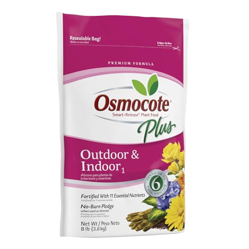 Osmocote Smart-Release Plant Food Plus Outdoor & Indoor₁, Granular Fertilizer with 11 Essential Nutrients, 8 lbs. - Image 3