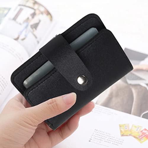 Stealodeal Black 28 Slots Leather Debit/Credit/ATM Card Holder for Men& Women - Image 5