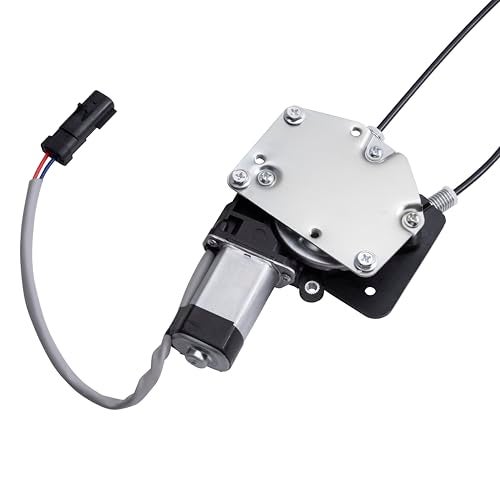 Brock Replacement Passenger Front Power Window Regulator with Motor Assembly Compatible with 2000-2004 Dakota Quad Cab Pickup Truck 1998-2003 Durango - Image 3