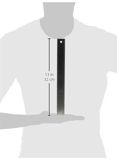 Business Source Business Source Nonskid Stainless Steel Ruler (32361)  - Image 2