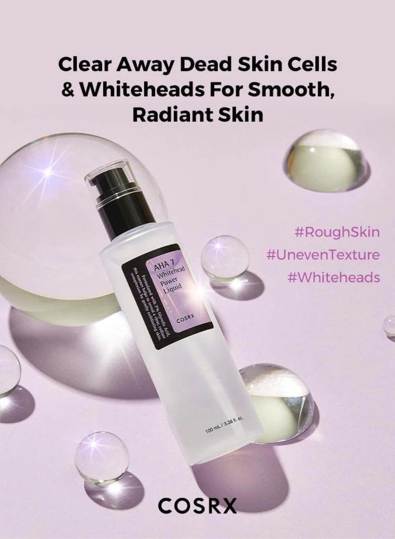 COSRX AHA 7 Whitehead Power Liquid - Gentle Exfoliating Solution for Smooth, Radiant Skin 100ml - Image 2