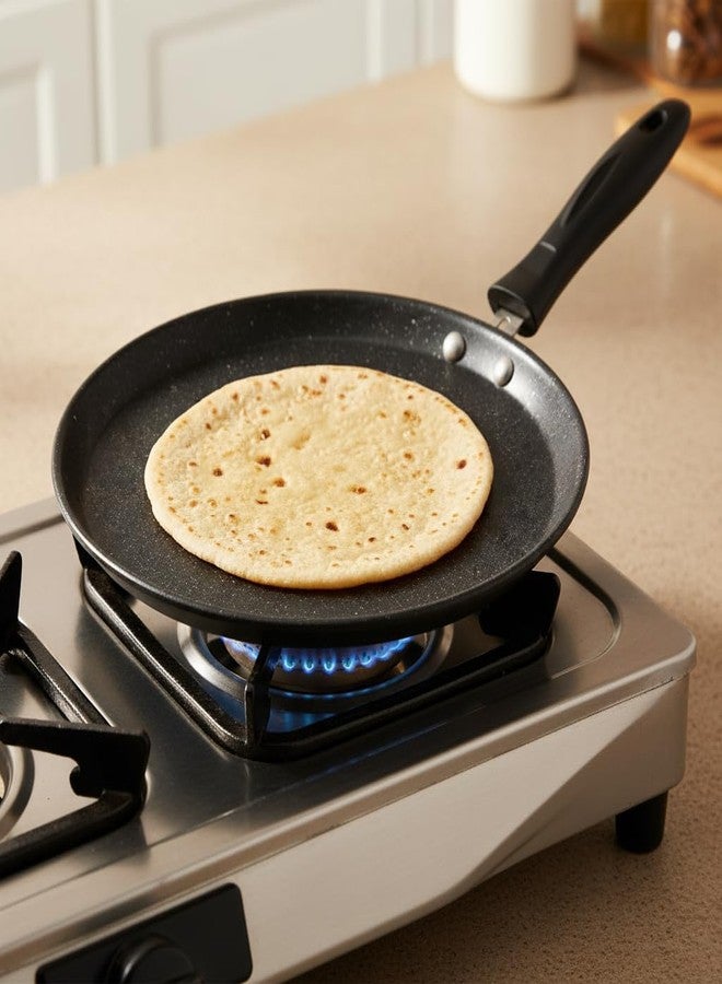 LAZYwindow Nonstick Dosa Tawa | 480 gm | 24.5cm Dia | Ideal for Roti, Dosa & Pancake - Pack of 2 - Image 3