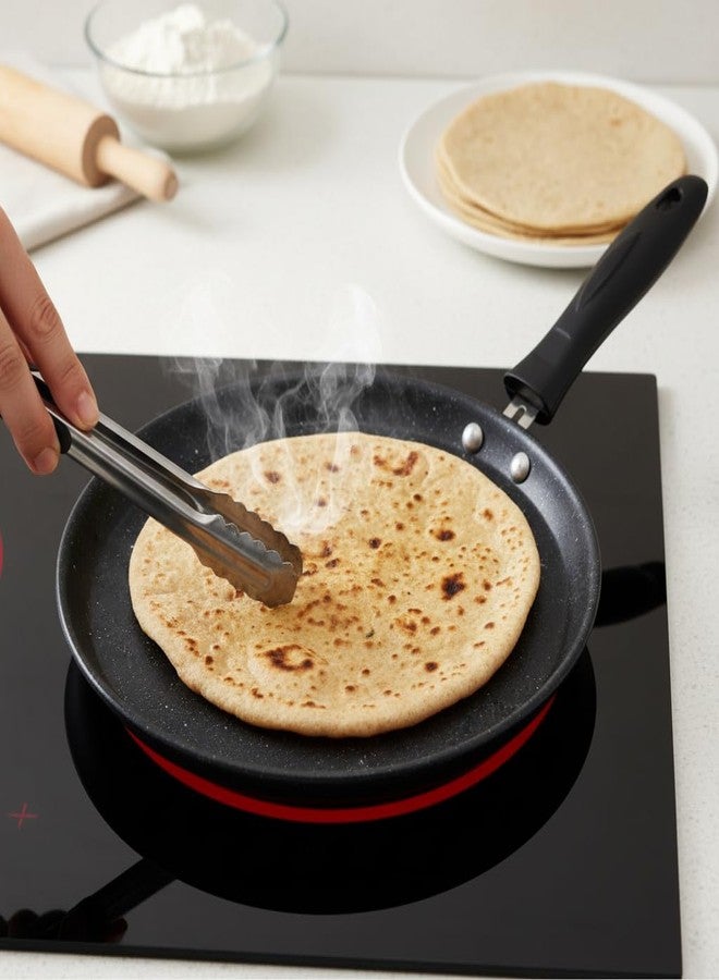 LAZYwindow Nonstick Dosa Tawa | 480 gm | 24.5cm Dia | Ideal for Roti, Dosa & Pancake - Pack of 2 - Image 2