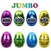 Anditoy 8 Pack Jumbo Police Soldier Deformation Eggs Prefilled Easter Eggs with Toys Inside for Kids Boys Girls Easter Basket Stuffers Gifts Party Favors - Image 4
