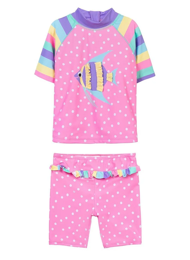 MINOTI Infant Rash Top And Short Set