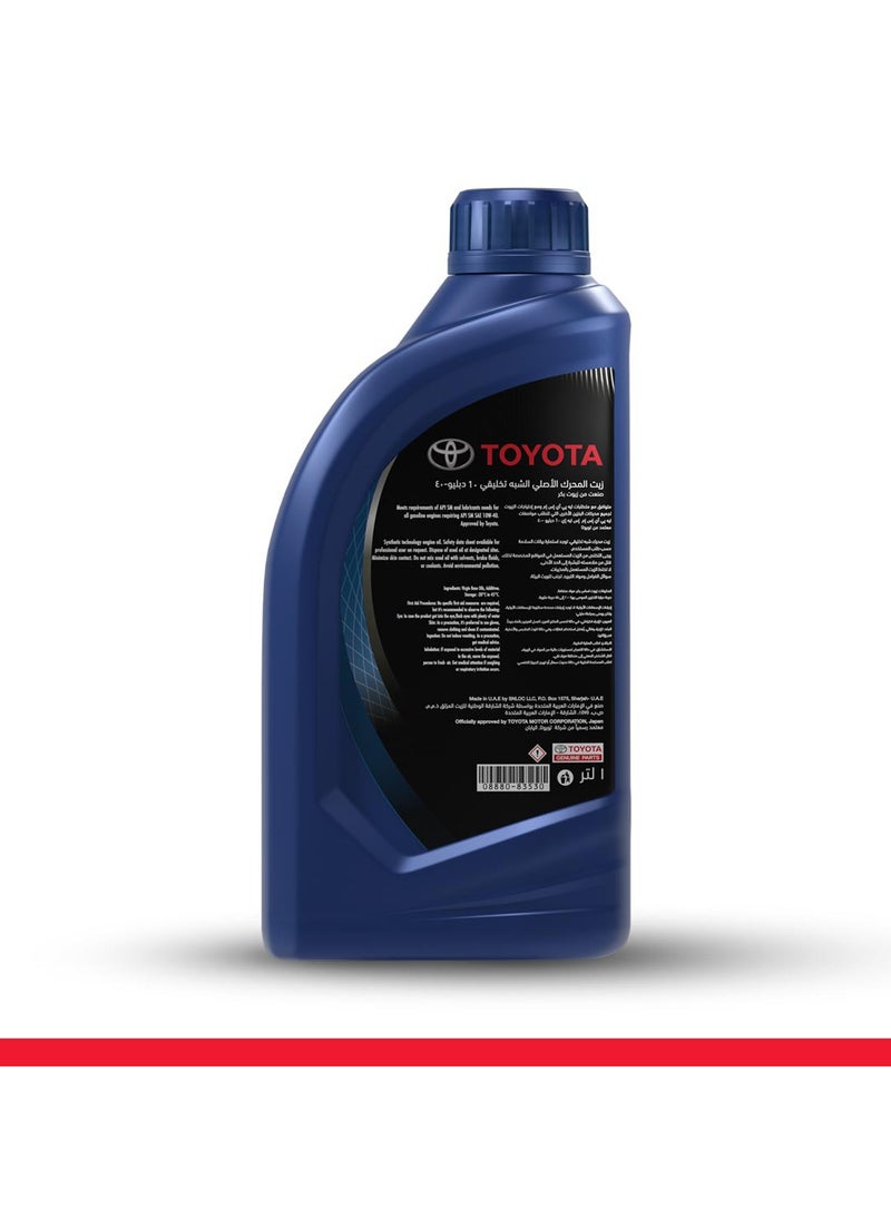 TOYOTA - TOYOTA GENUINE MOTOR OIL 10W40 Carton 1x12 Liter - Image 1