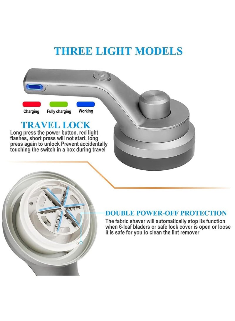 Cuken Lint Remover, Fabric Shaver, Sweater Shaver, Ac Adapter Operated Fuzz Remover for Clothes and Furniture - Image 4