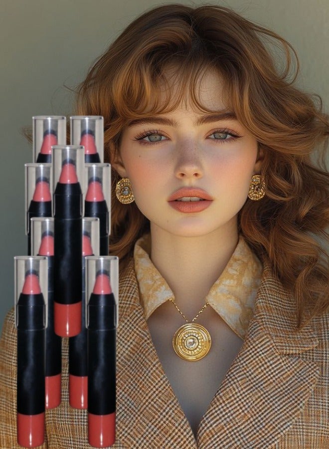 Generic 9 Pieces Vitamin C And Moisture Lipstick No.08  - Image 1