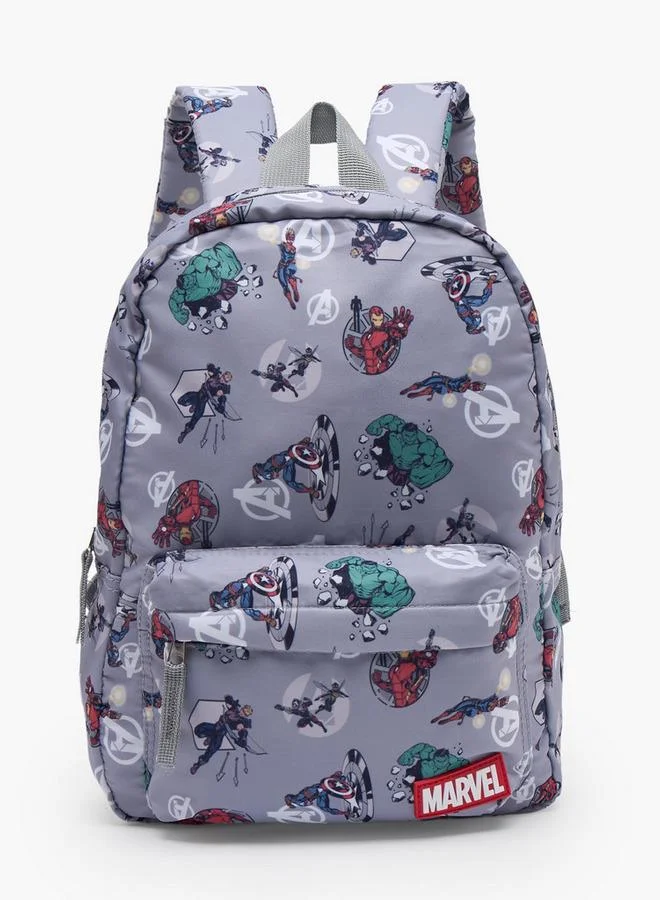 مارفل Avengers Print School Backpack For Boys 13 Years+ With Adjustable Shoulder Straps - 24 Inches - 26x36x36 CM