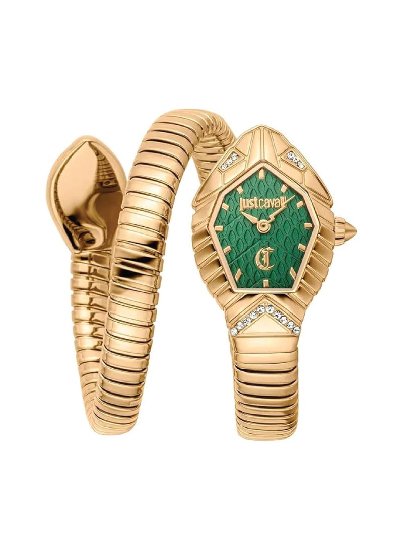 Just Cavalli Speranza Women's Analog Quartz Gold Stainless Steel Watch JC1L356M0035 - Image 1