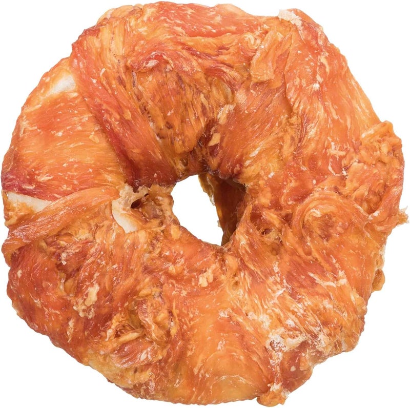 Trixie Denta Fun Chewing Ring with Chicken Dog Chew - 110G - Image 2