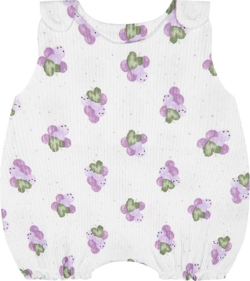 Antebies Grape Season Balloon Jumpsuit 