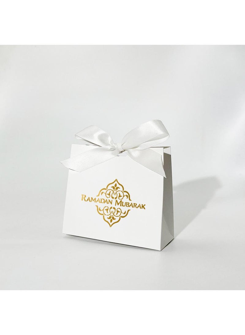 Bluejw 50 Pieces Candy Packaging Cardboard Box For Eid Mubark Ramadan Mubarak Party Souvenir Gift Boxes - Image 3