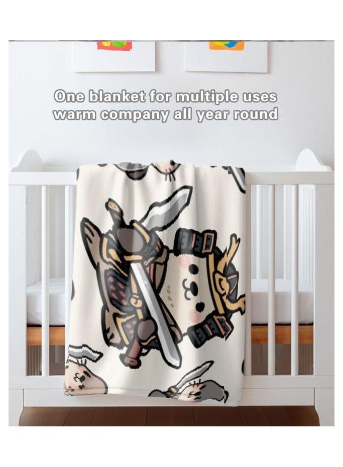 general Flannel thin blanket (warm and comfortable, suitable for sleep, gaming, dust removal and sandproof) 150cm*200cm - 227 - Image 5