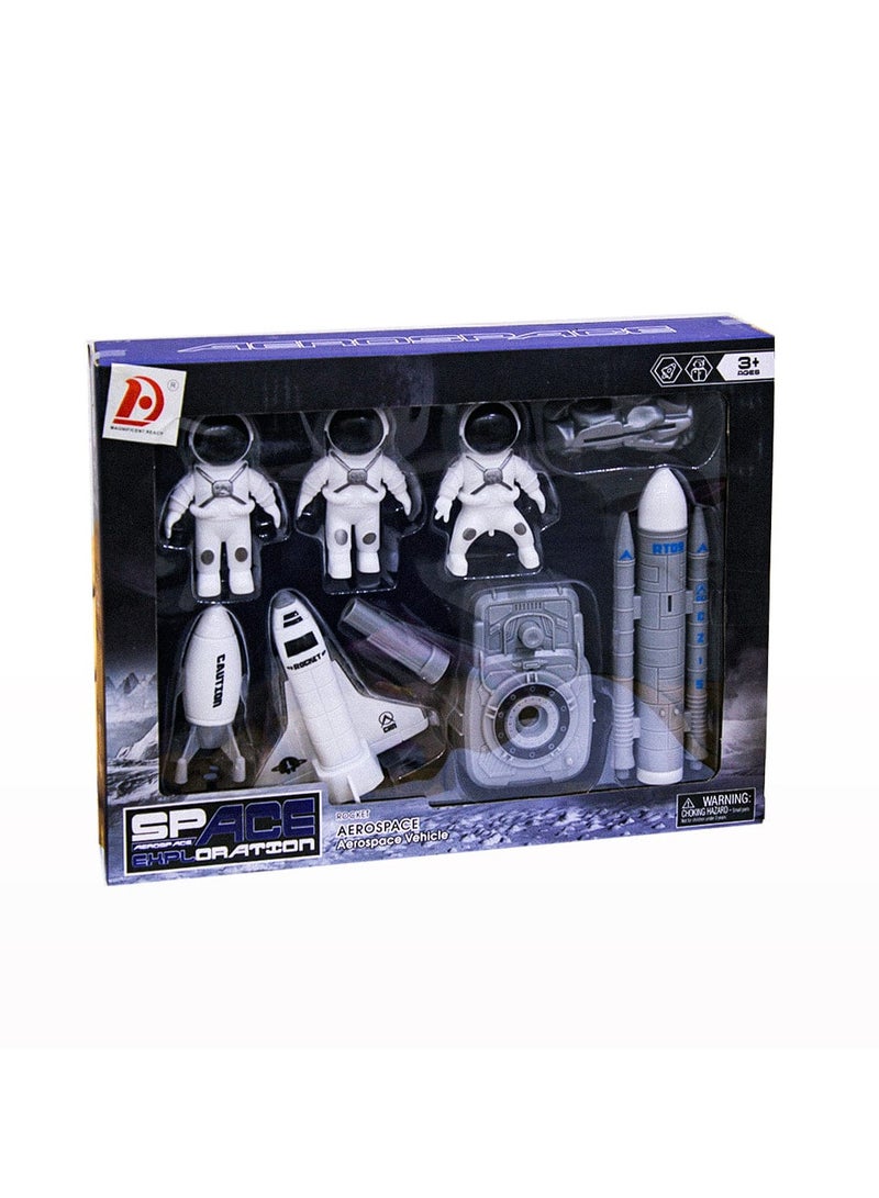 Space rocket toy for kids, astronaut rocket vehicle - Image 1