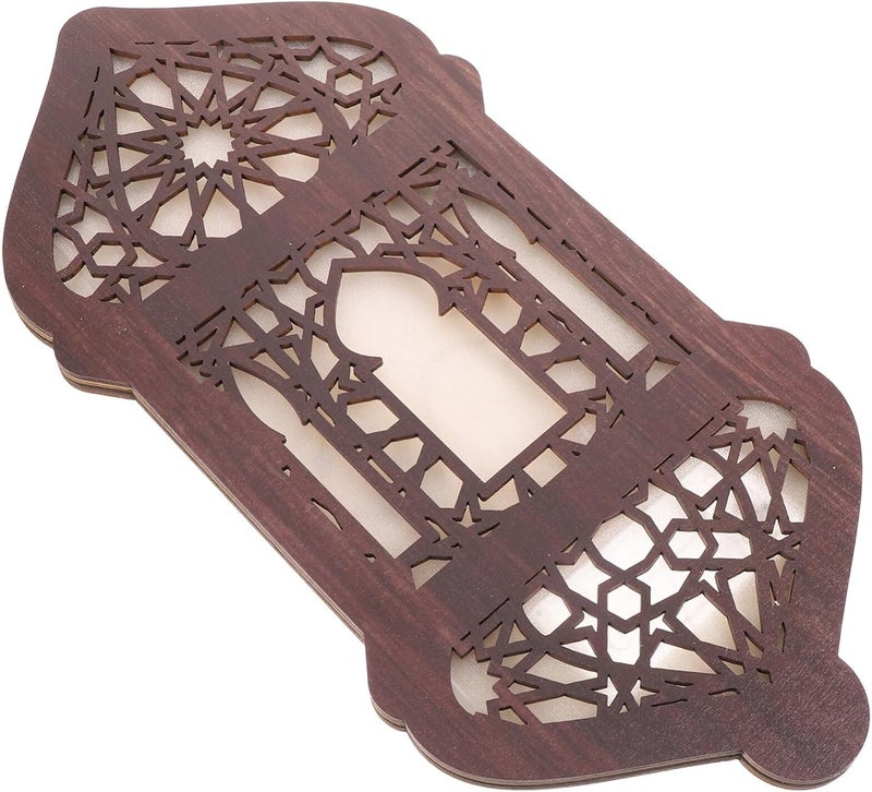 Gadpiparty Vintage Wooden Wall Ornament Light Rustic Wood Hanging Decor for Home Decoration Unique Festival Wall Art for Living Room and Bedroom - Image 4