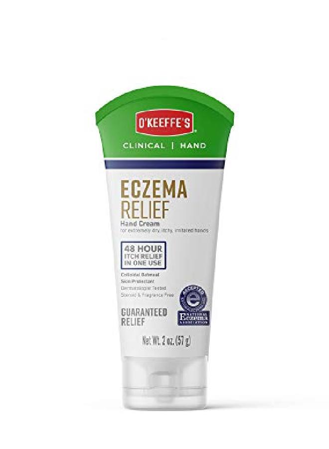 O'Keeffe's Working Hands Hand Cream 3 Ounce Tube And Eczema Relief Hand Cream 2 Ounce Tube - Image 3
