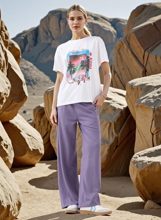 Kappa Graphic Print T-shirt with Crew Neck - Image 2