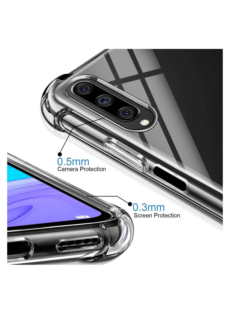 Huawei Y9s Case with 2 Pack Screen Protector, Clear Huawei Y9s Case Cover, Tempered Glass Film - Image 2