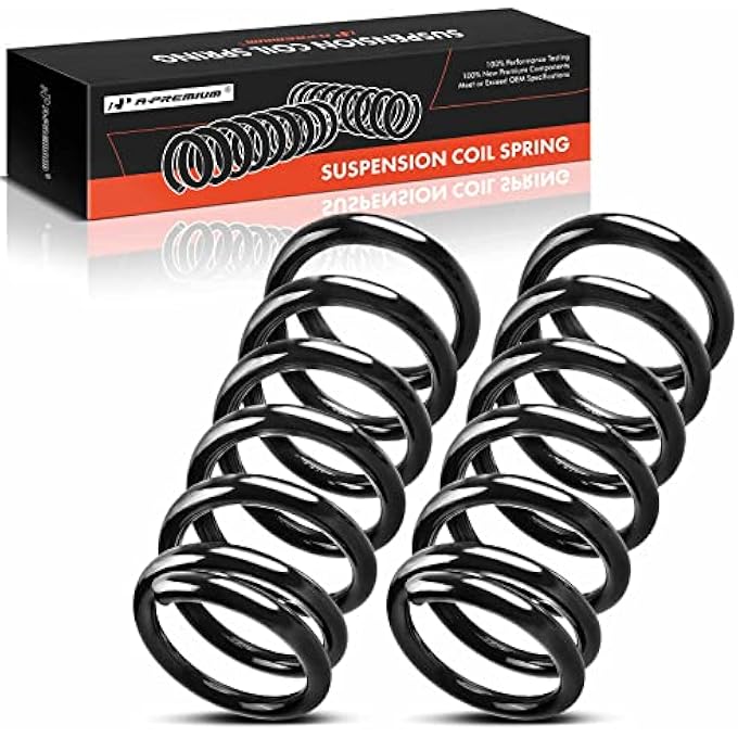 A-Premium Suspension Coil Springs Compatible With Nissan Altima 20022006 Maxima 20042008 Rear Left And Right 2Pc Set - Image 1