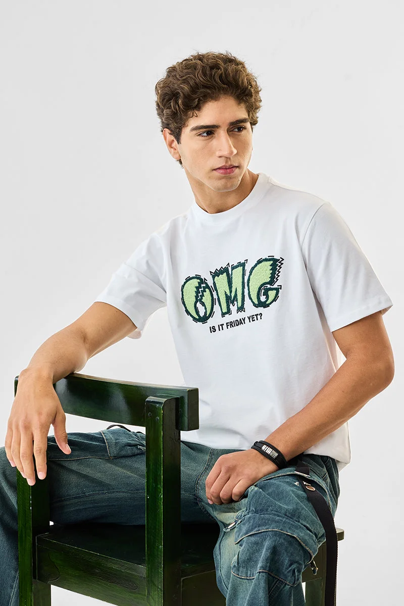 SNITCH OMG 100% Cotton T-Shirt