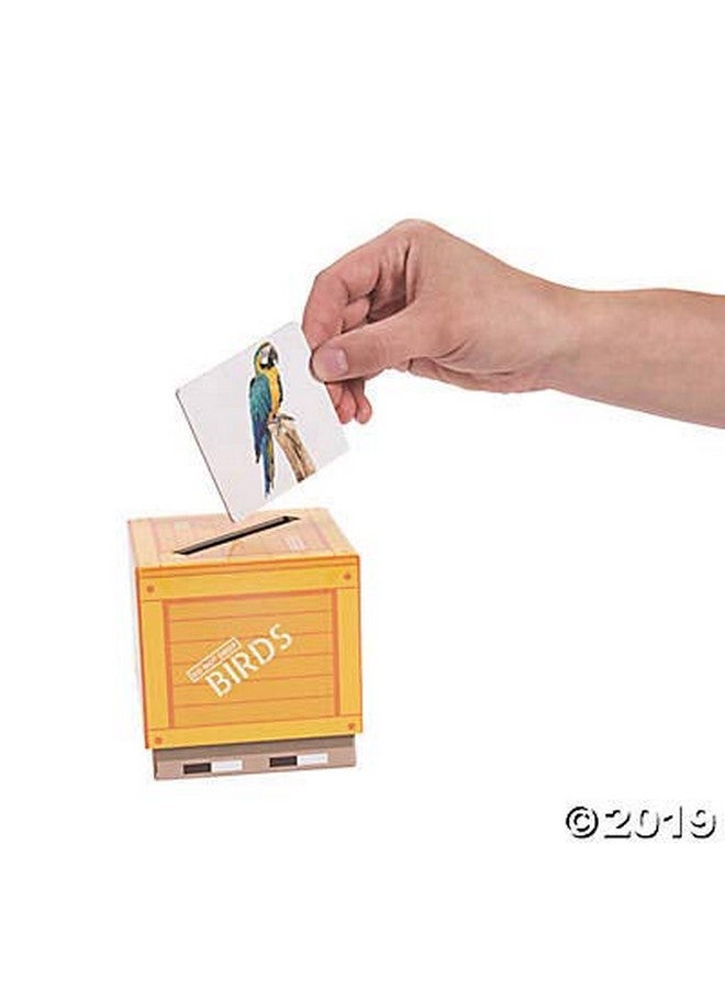 Fun Express Animal Classifications Sorting Boxes - 37 Pieces - Educational and Learning Activities for Kids - Image 2