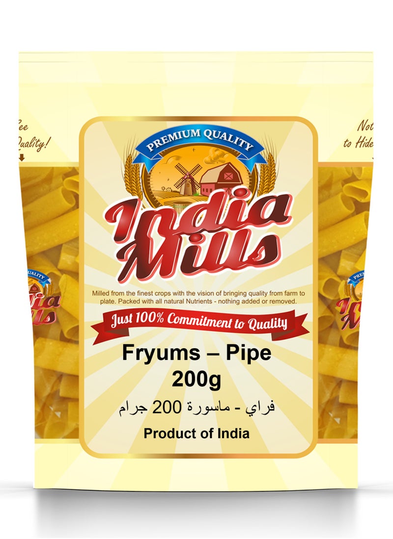 India Mills - Fryums-Pipe, 200 gm - Image 1