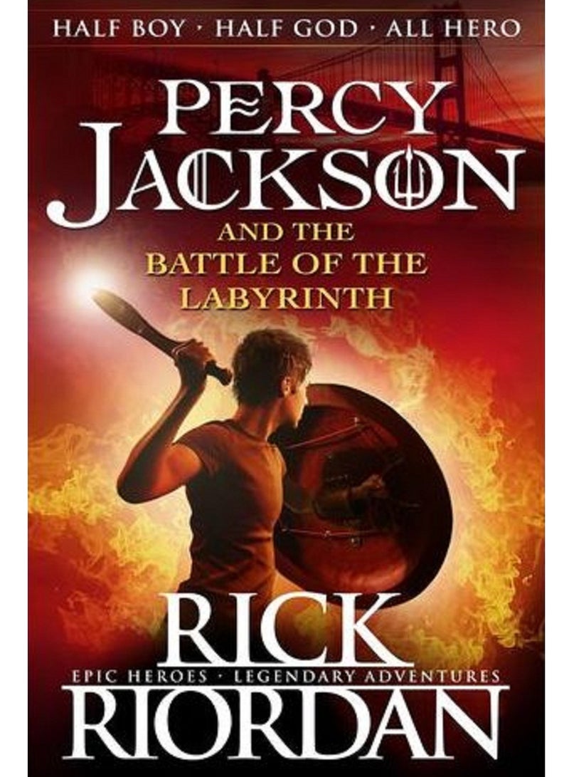 Percy Jackson and the Battle of the Labyrinth Paperback English by Rick Riordan 