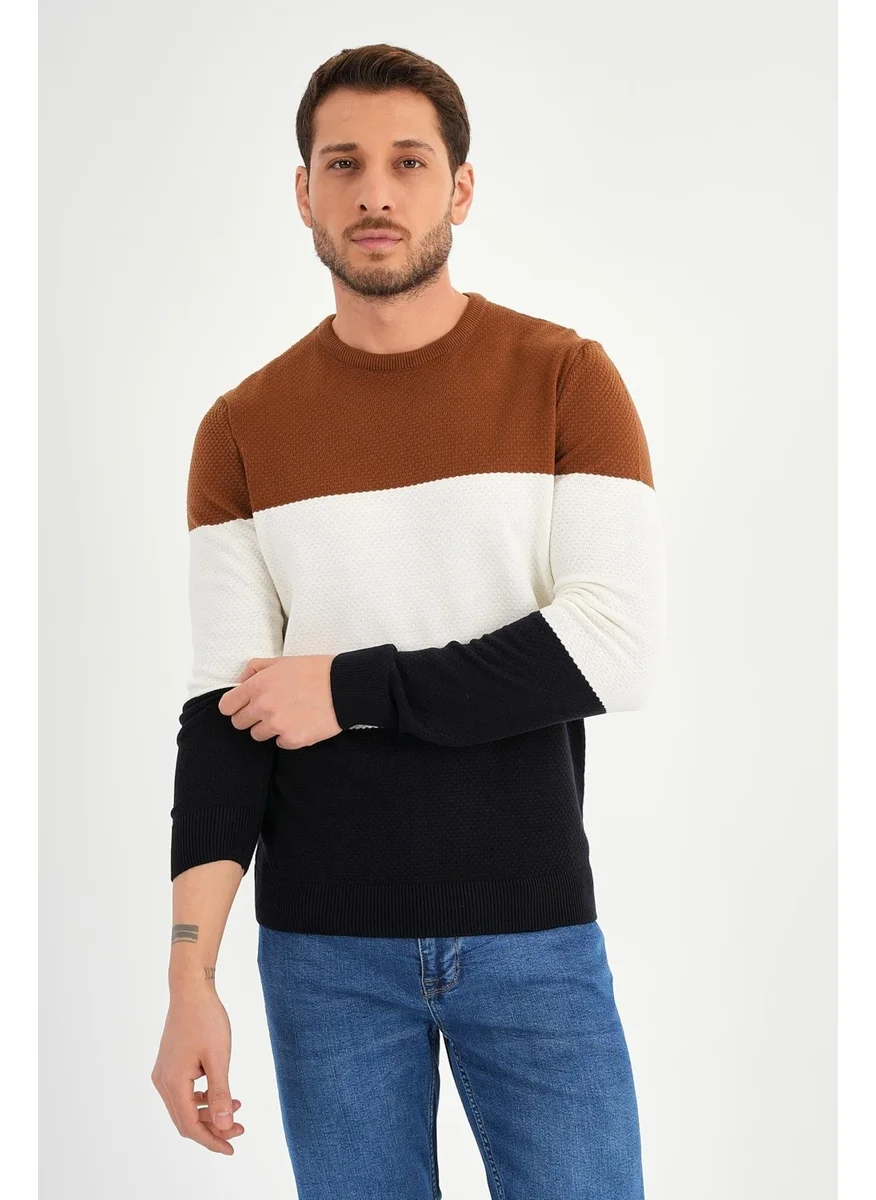 Alexander Gardi Alexandergardi Color Block Crew Neck