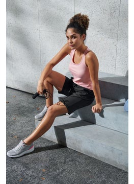 Tchibo Women Sportwear Fit Plain Training Short, Charcoal  - Image 1