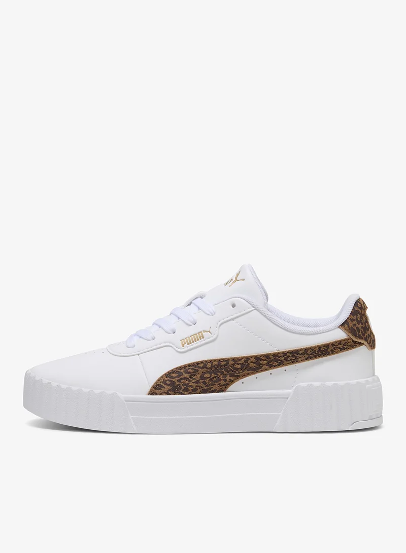 Puma PUMA White-Soft Taupe Carina 3.0 Feline for Women | Best Price UAE
