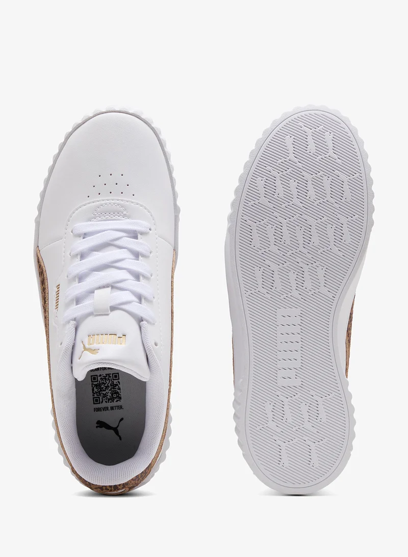 Puma PUMA White-Soft Taupe Carina 3.0 Feline for Women | Best Price UAE