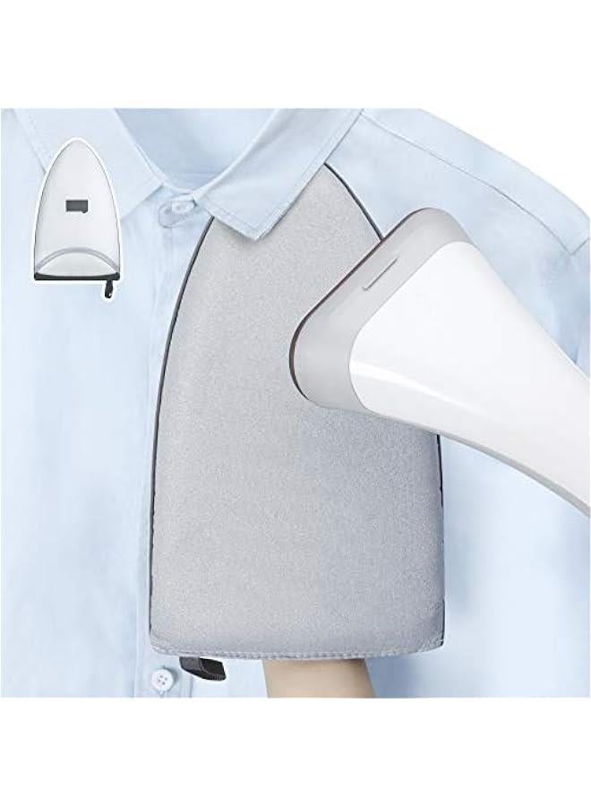 Beauenty Garment Steamer Ironing Glove Waterproof Anti Steam Mitt with Finger Loop Portable Mini Ironing Board Household Ironing Pad Sponge Steam Ironing Gloves Hand-Held Mini Ironing Pad  - Image 1