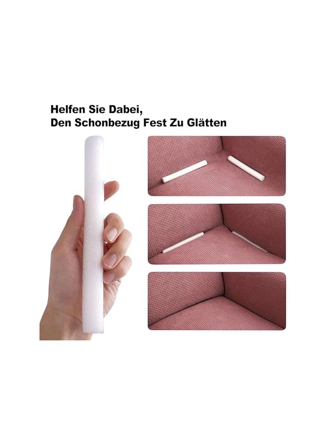erorex Non-slip Foam 14pcs Fixed Bars Elastic Foam Rods Sticks for Sofa Couch Slipcover - Image 2