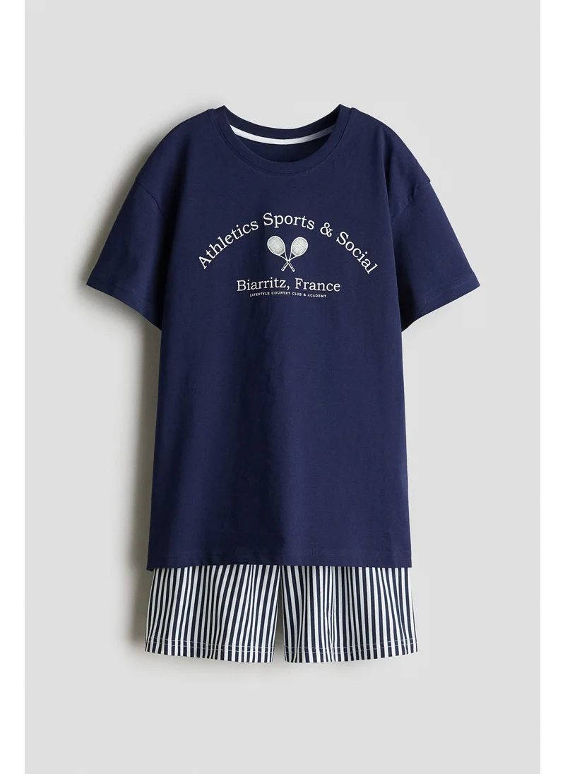 H&M Cotton jersey pyjamas