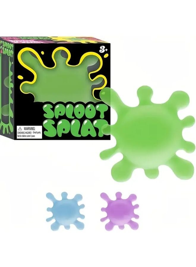 SPLAT Random Color Taba Squishy Soft Stretching Slow Rebounding Sensory Toy Ball 1pc - Image 1