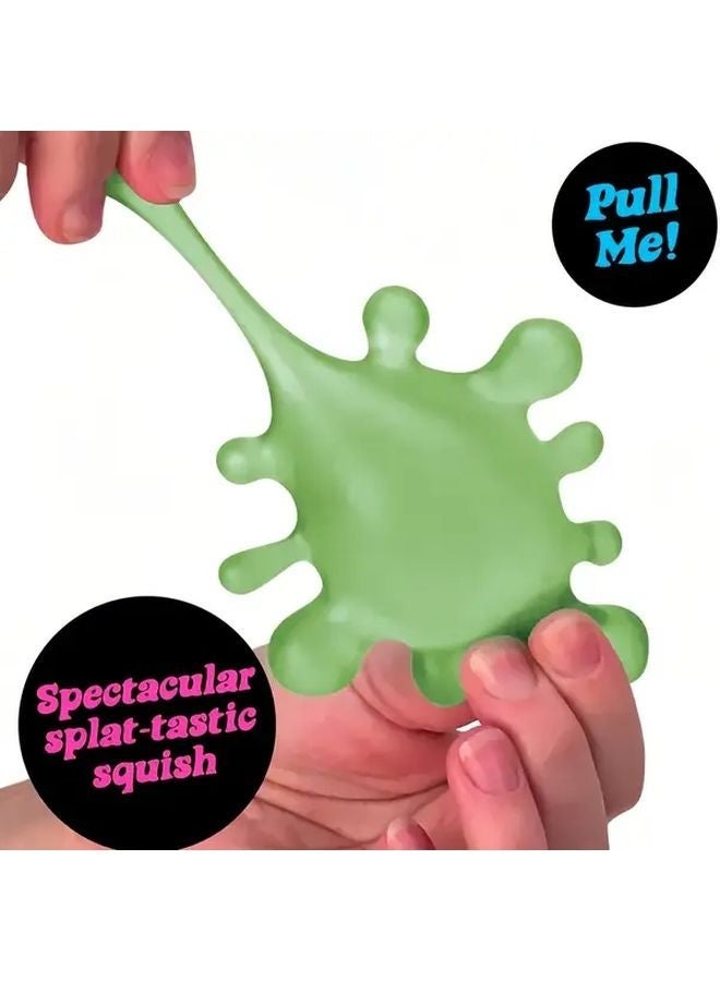 SPLAT Random Color Taba Squishy Soft Stretching Slow Rebounding Sensory Toy Ball 1pc - Image 4