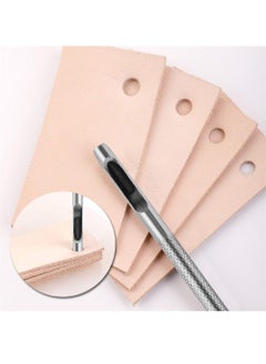Y&D Leather Hole Punch, 6Pcs DIY Punch Tool, Stitching Round Hollow for Watch Band, Leather, Gasket Belt, Fabric, Canvas Paper Plastics  - Image 3