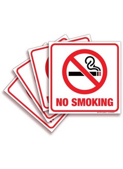 No Smoking Sticker Sign For Business 4 Pack 6X6 Inch Premium Selfadhesive Vinyl Laminated For Ultimate Uv Weather Water & Fade Resistance For Home Office & Restaurants Indoor Outdoor - pzsku/Z762F34507696C41723E4Z/45/_/1693986634/f21613ce-c442-4ce3-aded-4404fd70a566